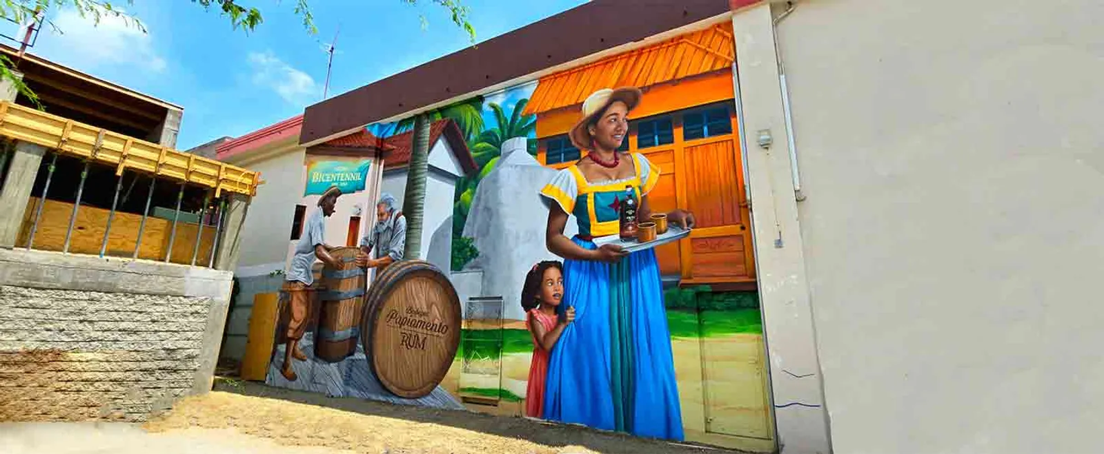 Papiamento Rum Mural