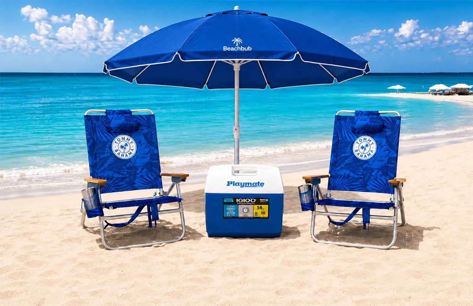 Beach Umbrella, Chair & Cooler Rental