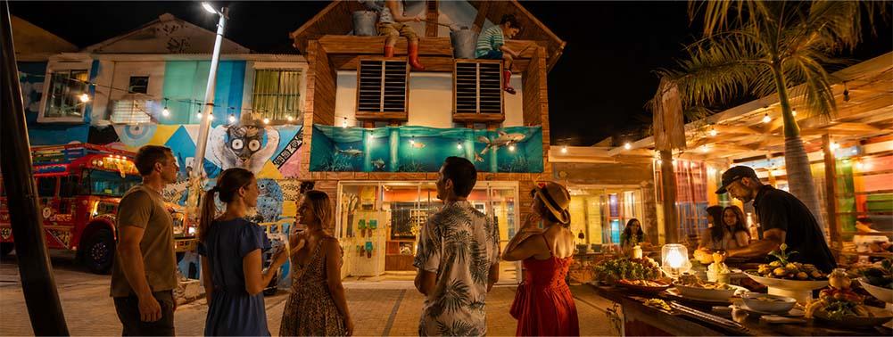 Taste of San Nicolas: Aruba Night Tour of Art, Food & Culture
